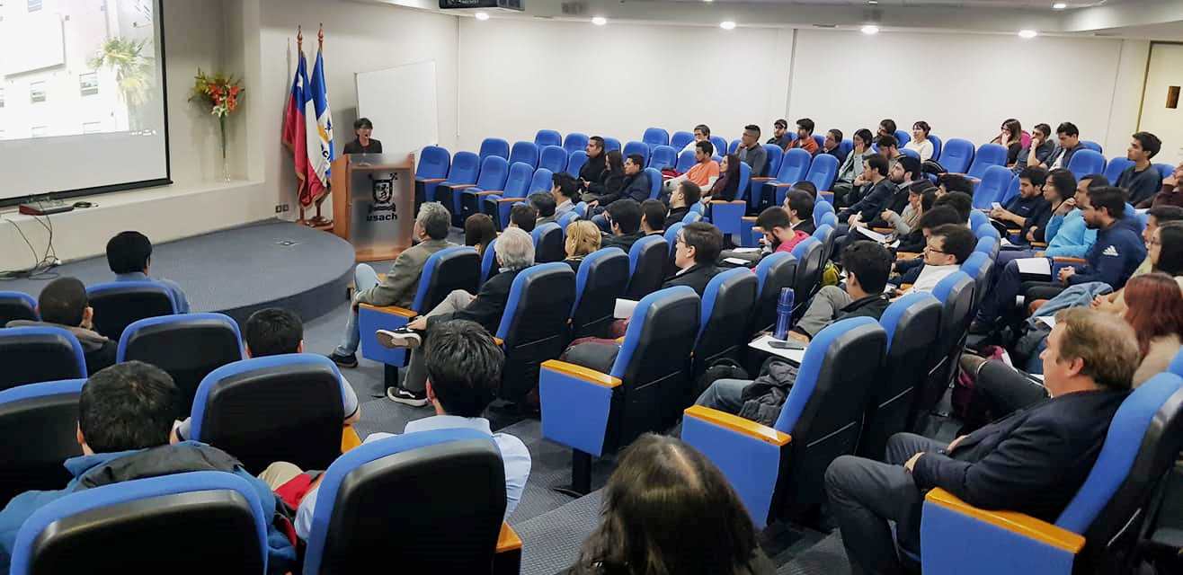 (Español) Departamento de Ingeniería Industrial dio bienvenida a estudiantes de Ingeniería Civil y Ejecución Industrial de jornada vespertina