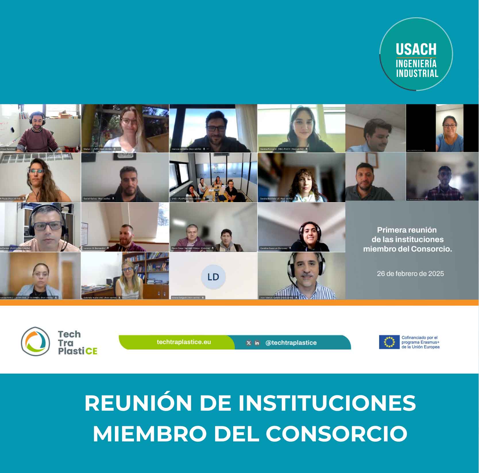 USACH forma parte de un proyecto internacional para impulsar la economía circular en la industria del plástico