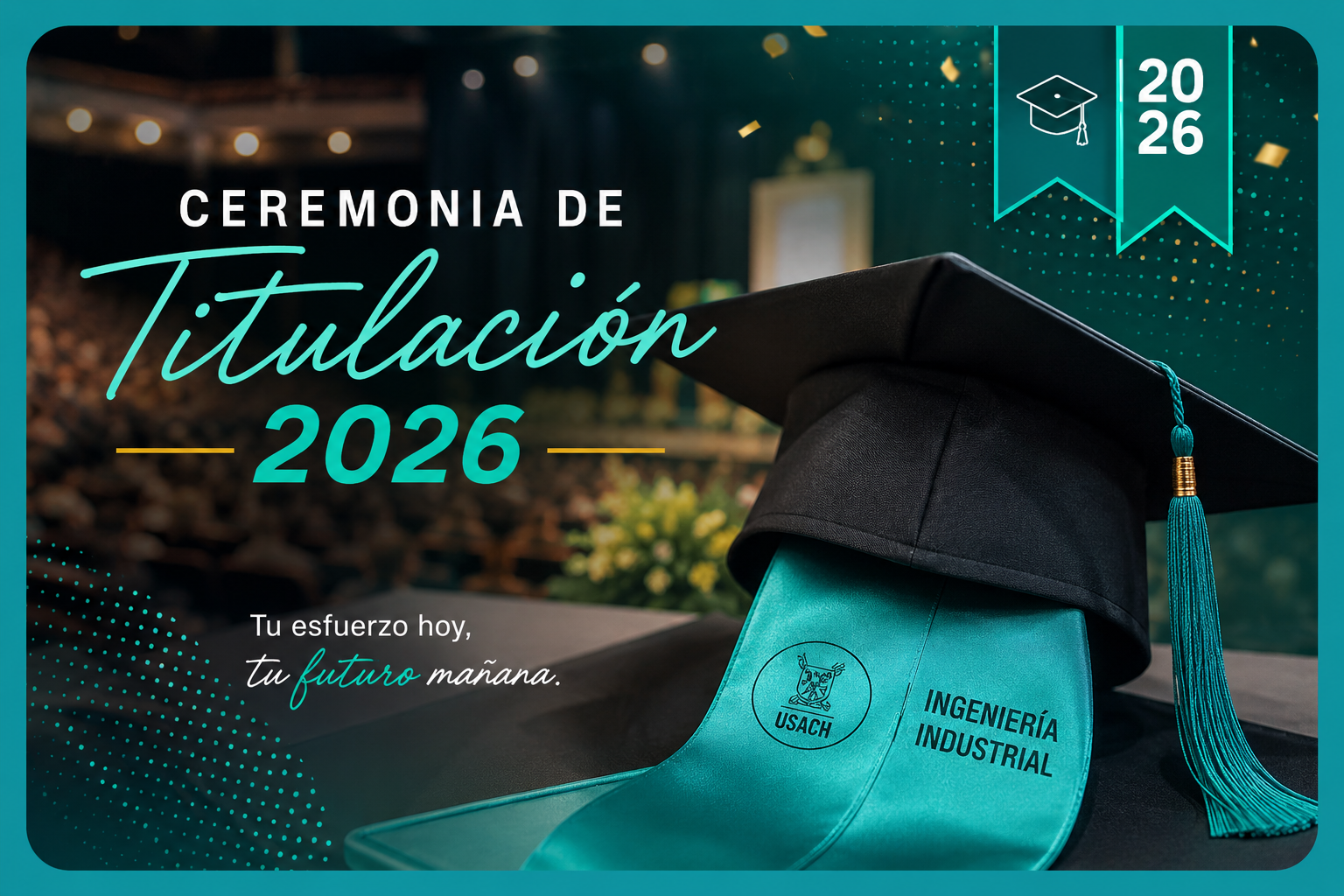 Ceremonia de titulación versión 2026